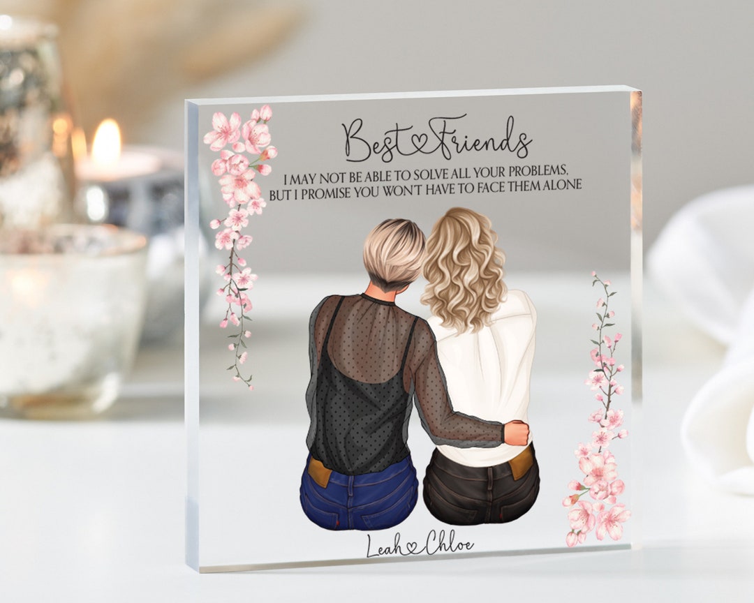 Best Friend Gifts, Personalised Best Friend Print, Friendship Gift