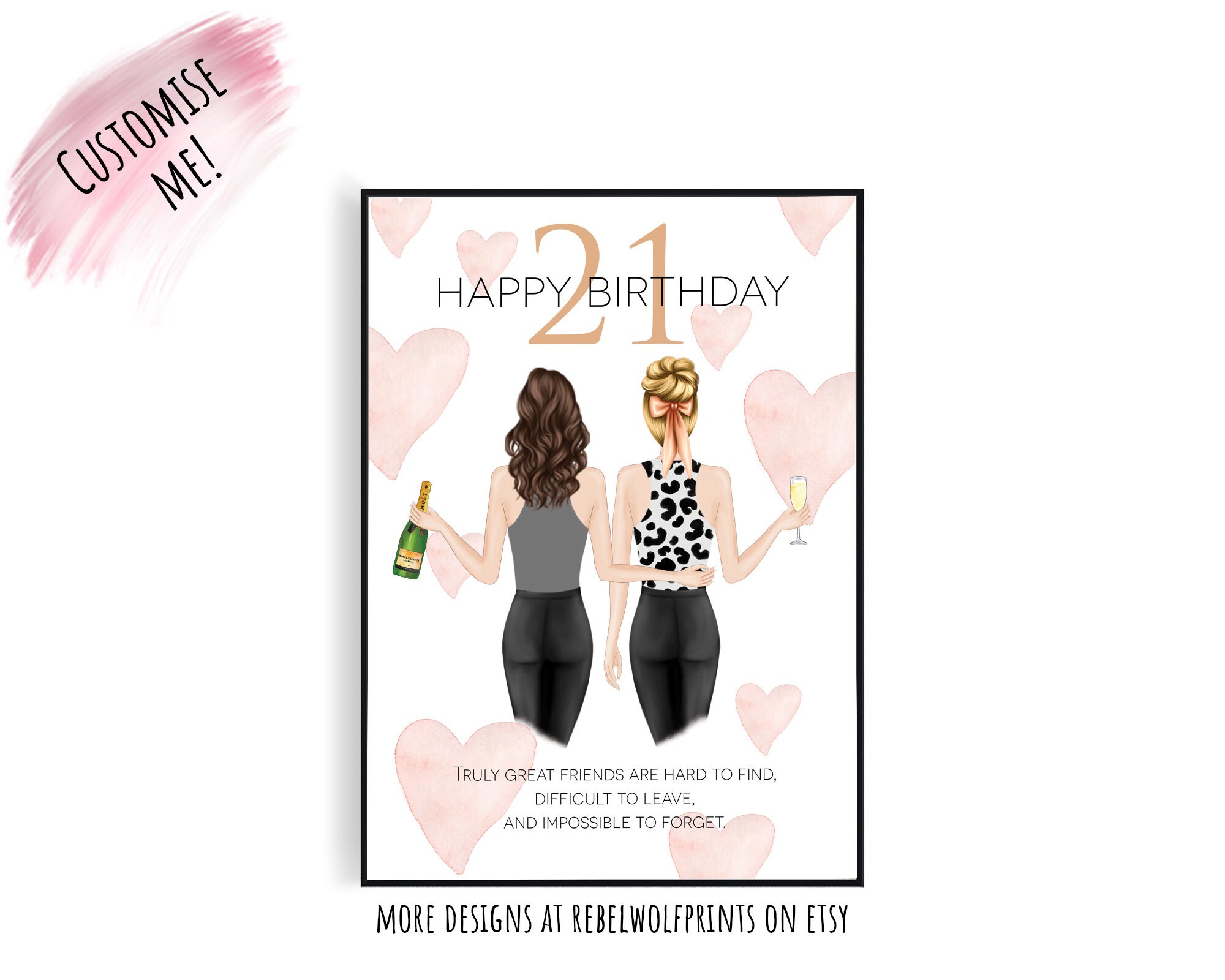 etsy 21st birthday gifts for her
