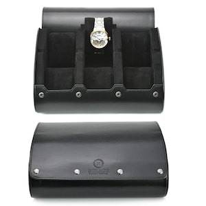6 Watch Case Travel Watch Case 6 Watch Roll Travel Case for Men Watch Case Box 6 Watch Box Vegan Leather Watch Case Travel Watch Box Mirage