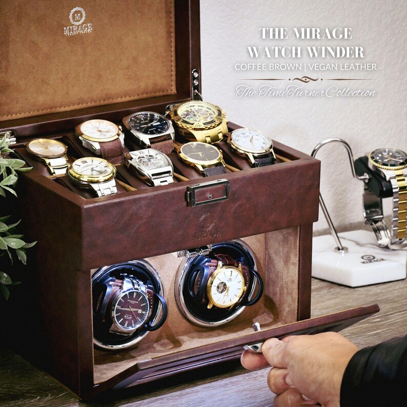 Automatic Watch Boxes Watch Winder for Automatic Watches Best Watch Winder Box for Men Watch ...