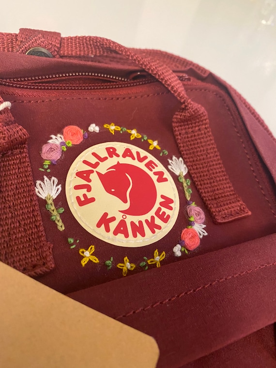 Embriodered Fjallraven Kanken Sling 