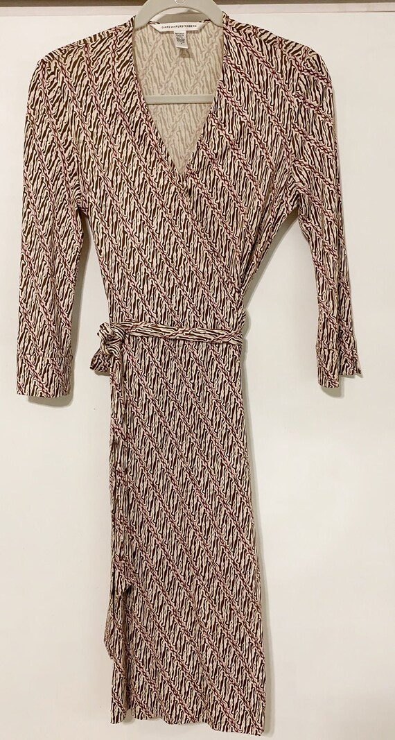 Diane Von Furstenberg silk jersey wrap dress- "Jul