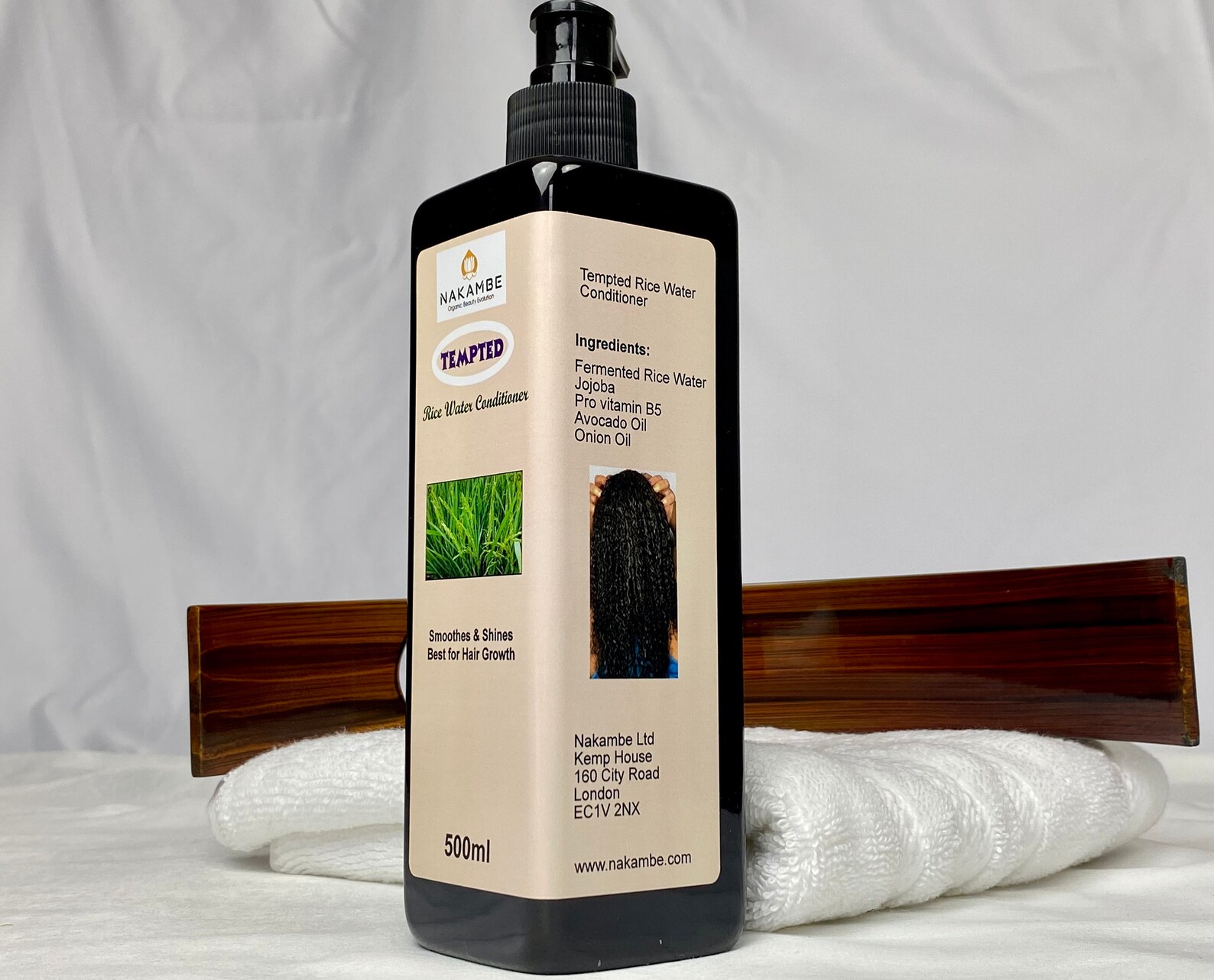 Nakambe Tempted Rice Water Conditioner for smooth and shiny Etsy