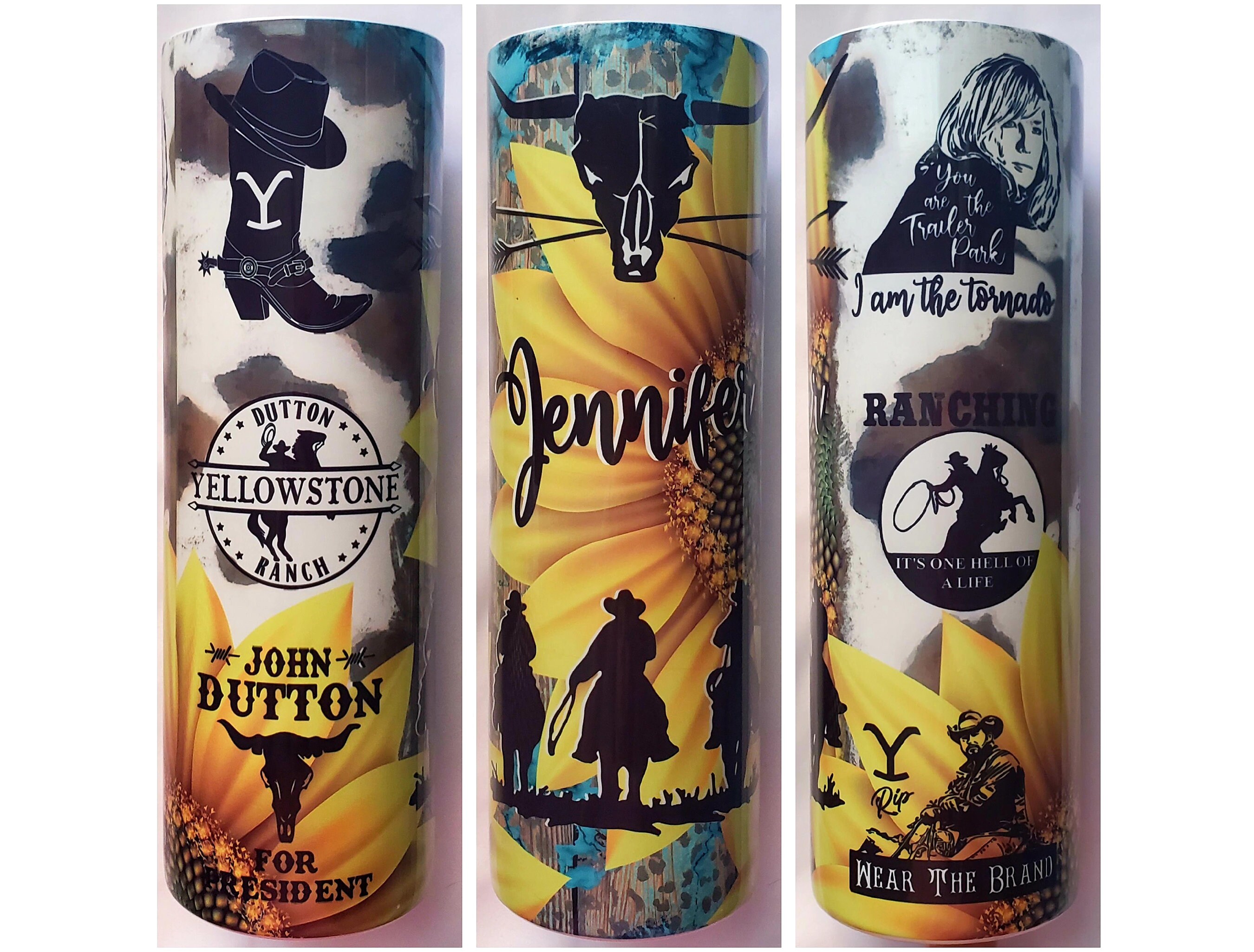 Drinkware Comes with lid and reusable straw. Yellowstone Beth Dutton 20