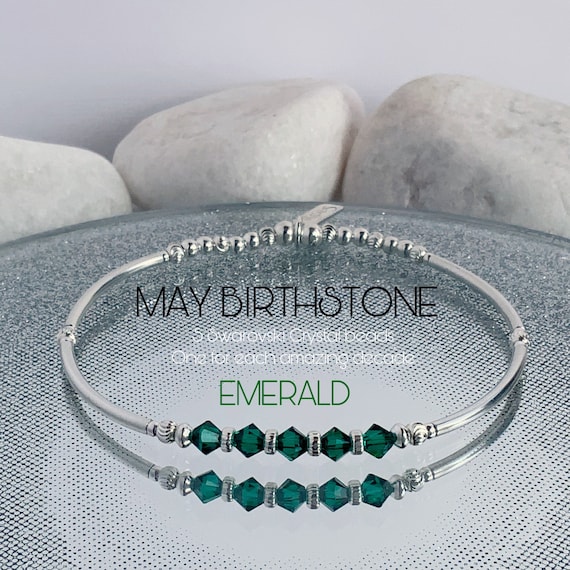 May Birthstone Jewelry Sterling 