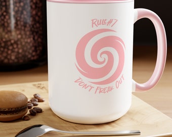 Larger Rule 7 Mug 15 oz Cold Heart