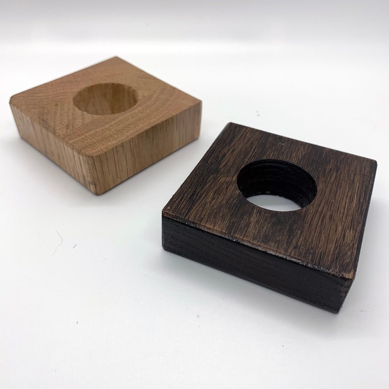 Wood Block Display Stand Etsy