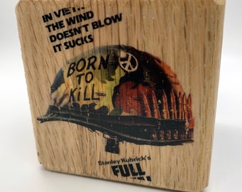 Full Metal Jacket Wood Block