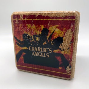 Charlie&#39;s Angels Wood Block