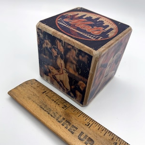 NY Mets &#39;86 Wood Block
