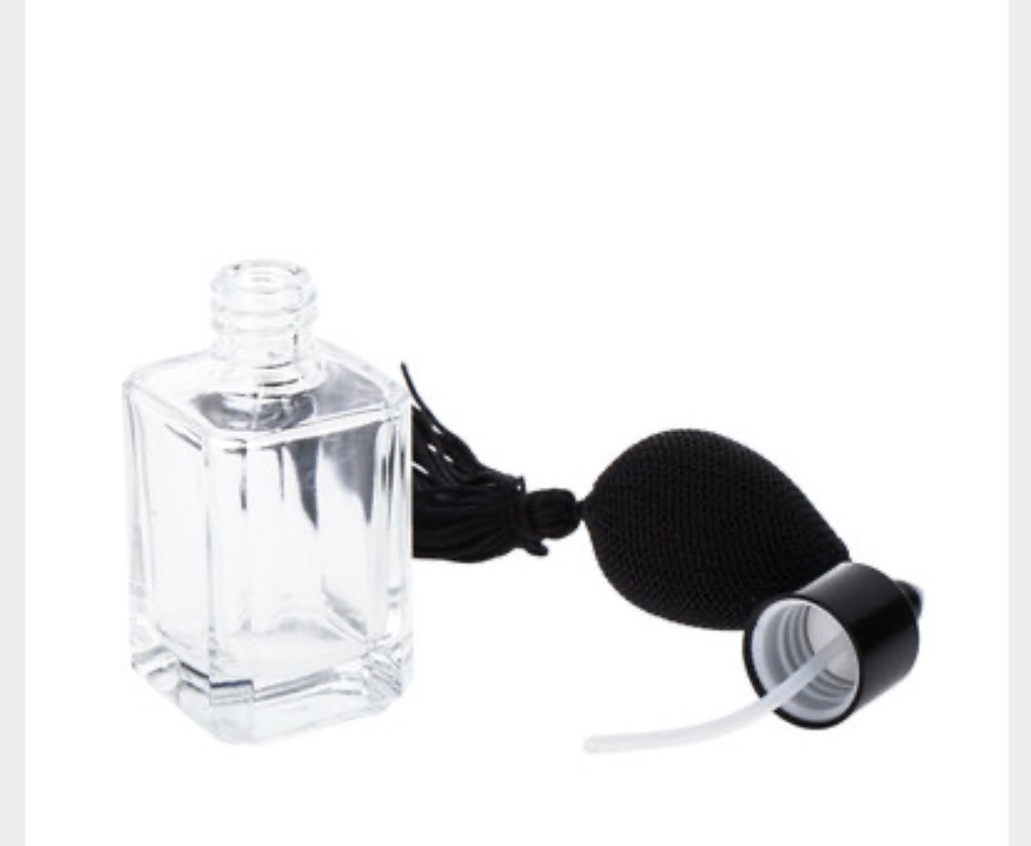 Travel size perfume bottles w/atomizer Etsy