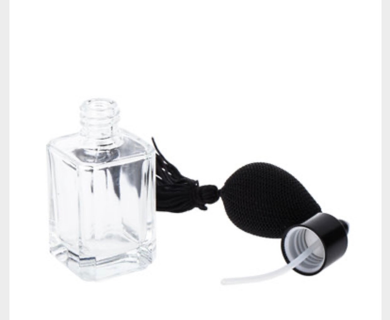 Travel size perfume bottles w/atomizer Etsy