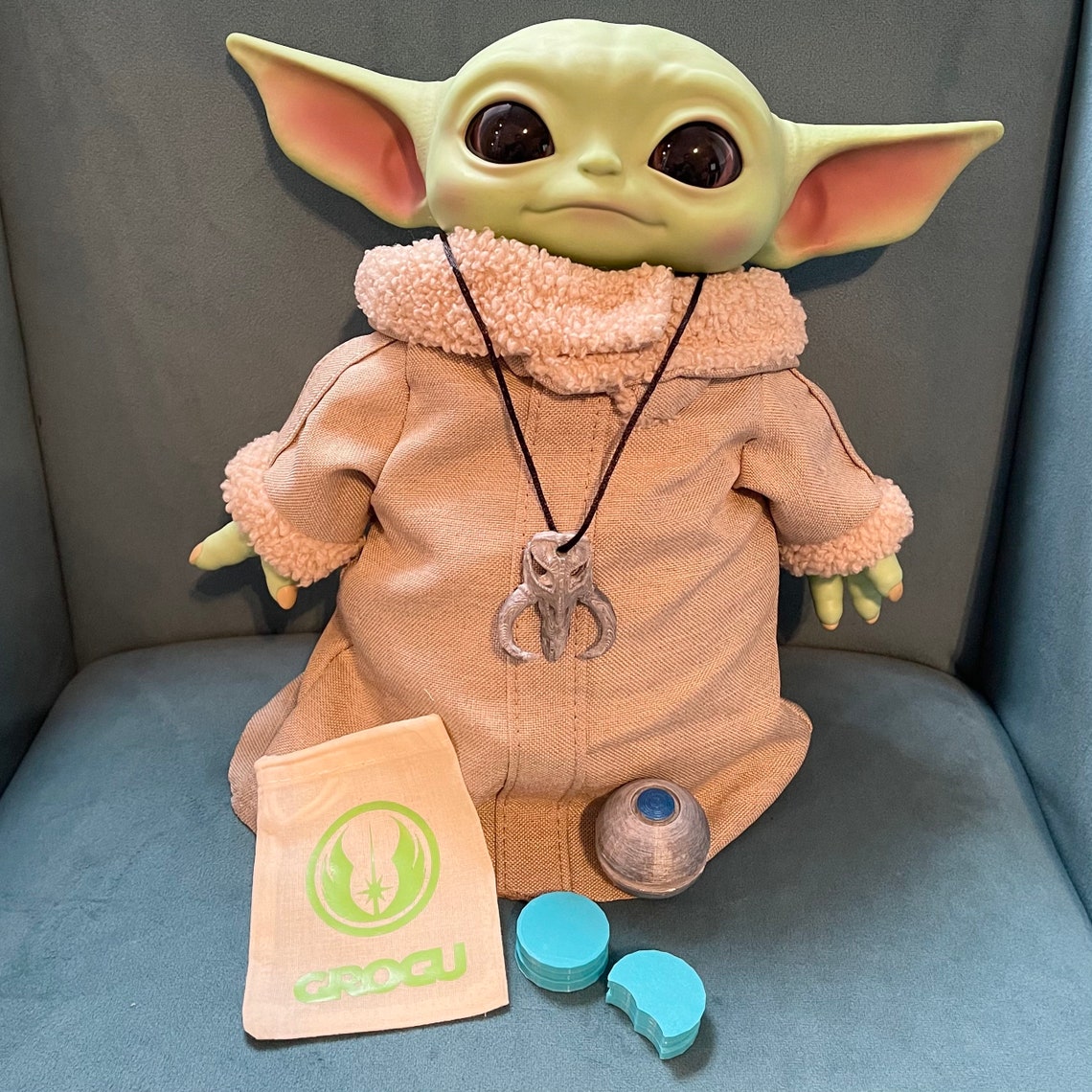 Baby Yoda Grogu Accessories Etsy