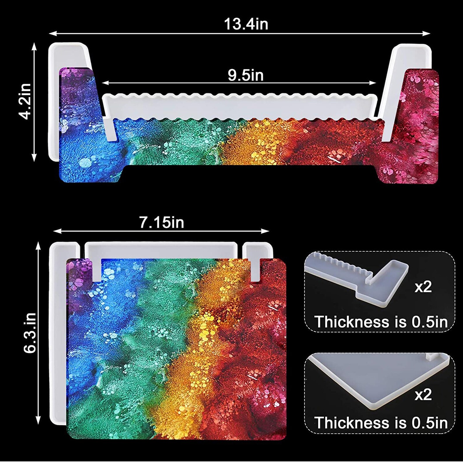 Vinyl Record Holder Resin Mold DVD Bracket Silicone Molds Etsy