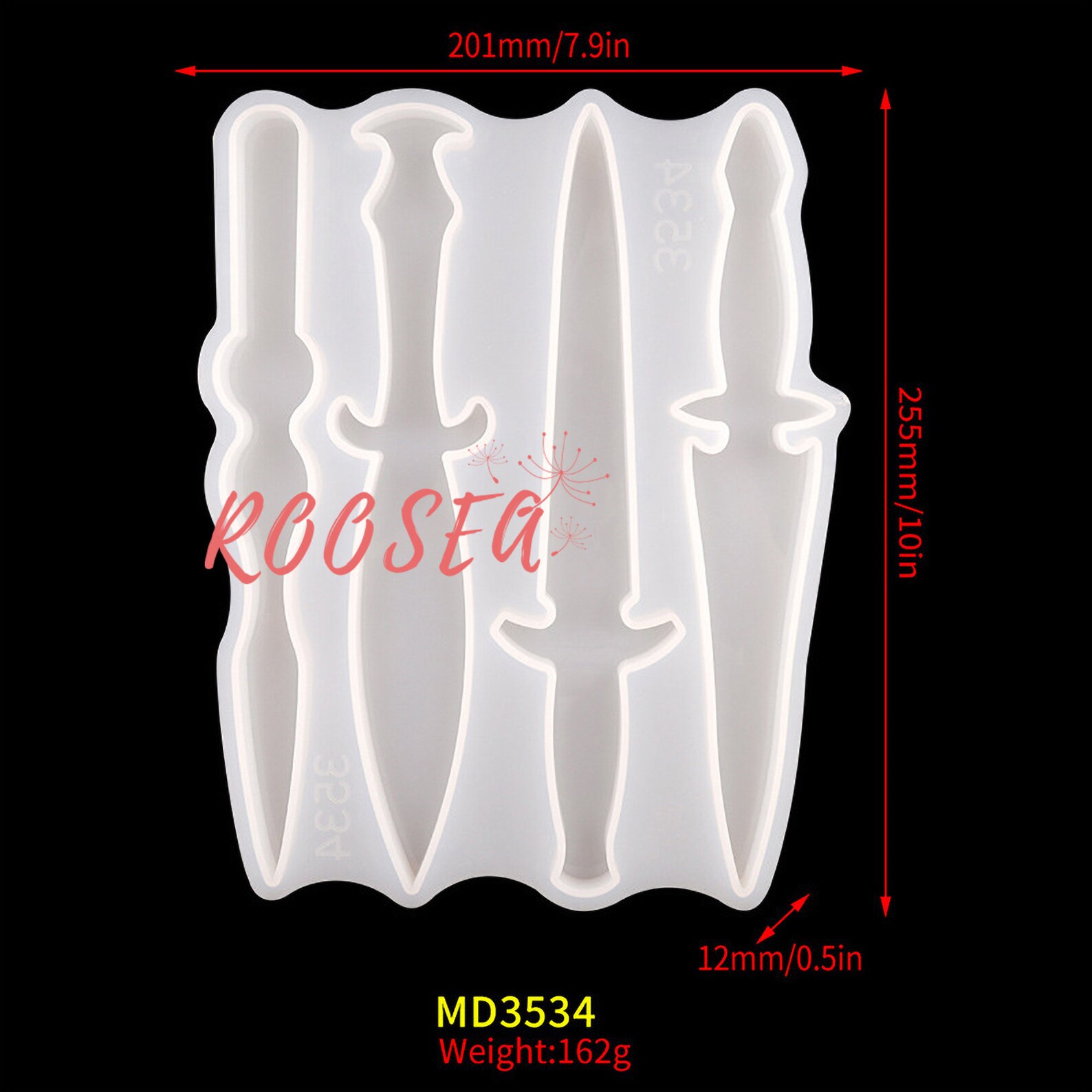 Dagger Resin Mold Sword Toy Silicone Mold Molds for Resin Etsy UK