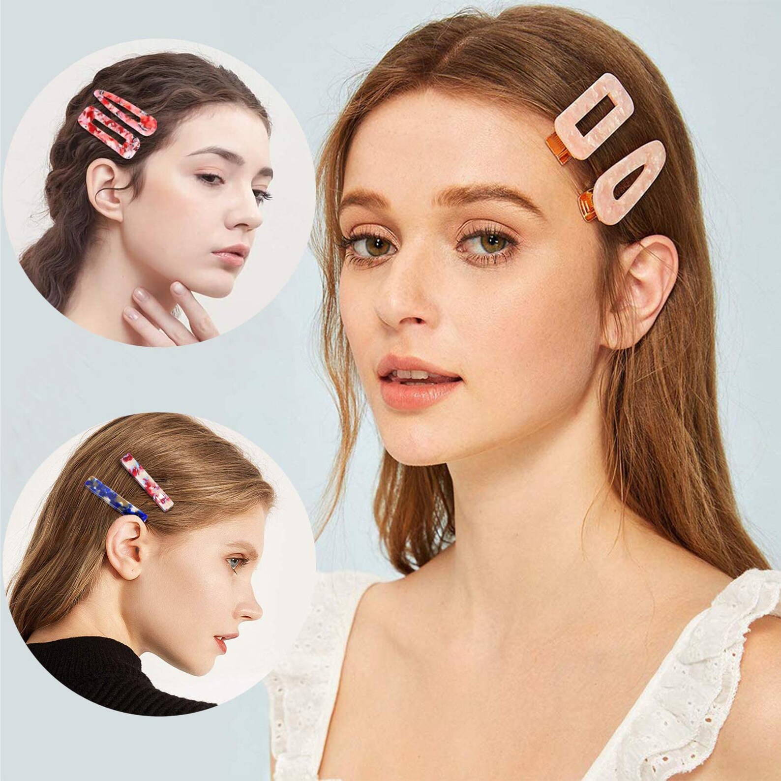 30pcs Hair Barrette Reisin Mold DIY Jewelry Casting Mold for Etsy