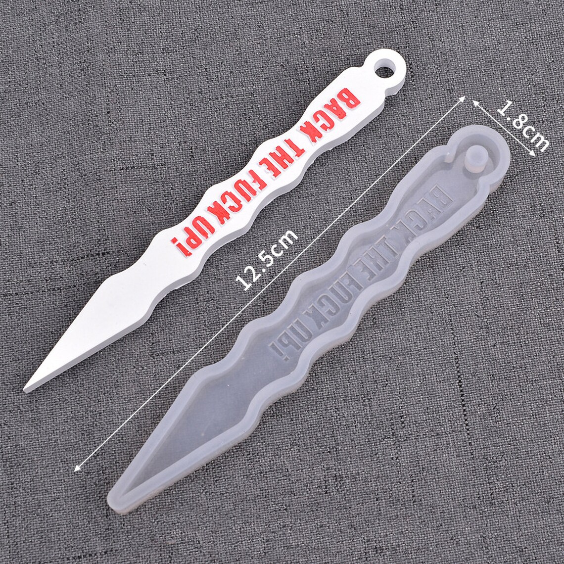 Dagger Resin Mold self defense keychain silicone molds Etsy