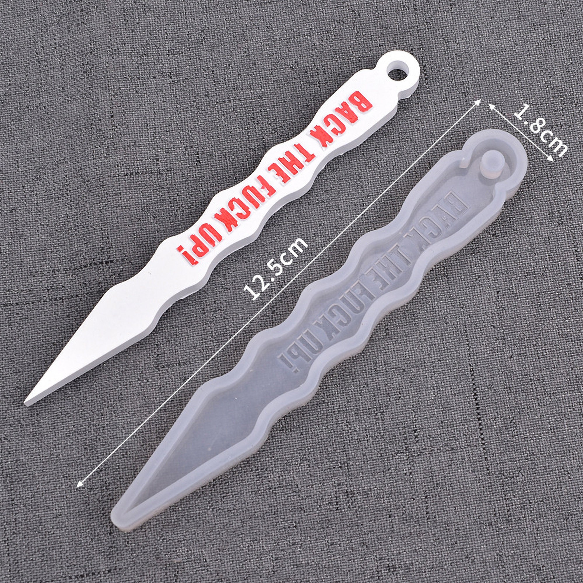 Dagger Resin Mold self defense keychain silicone molds Etsy