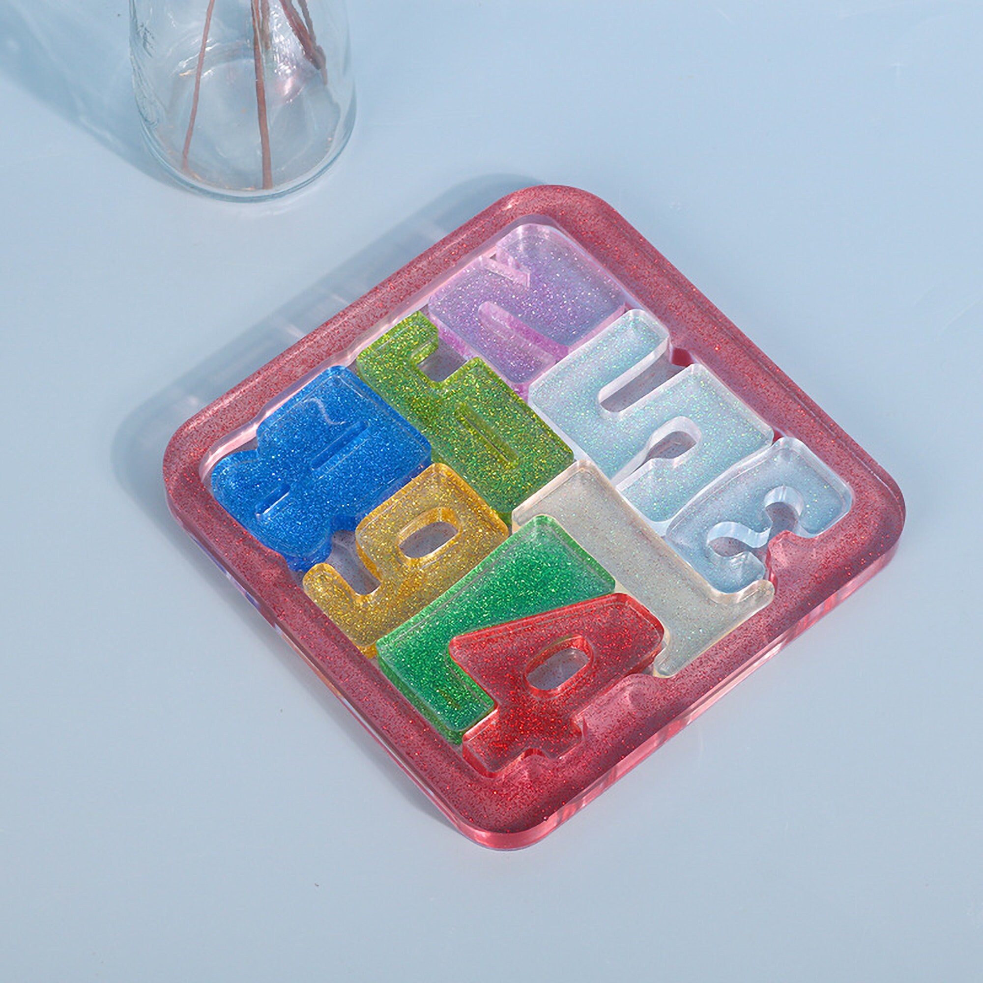 Number Puzzle Resin Mold Puzzle Game Boards Puzzles for Etsy