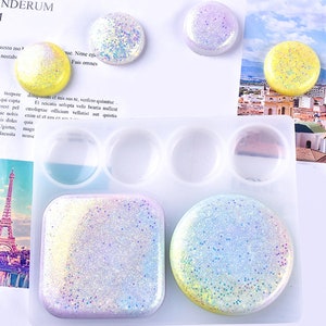Paint Palette Silicone Mold-resin Flower Painter's Palette Mold