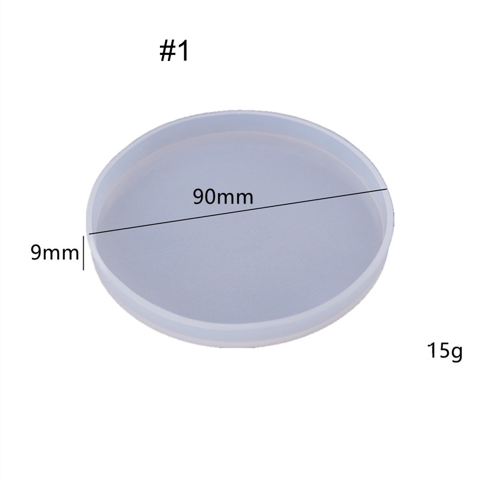 Coaster holder resin mold circle coasters molds serving Etsy