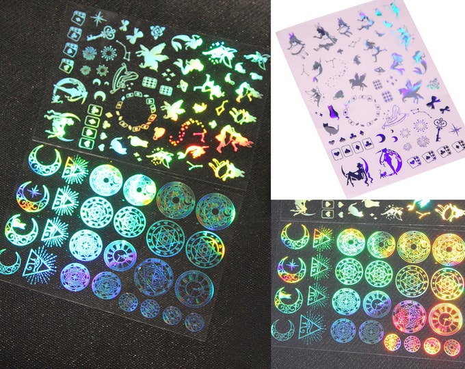 Laser Paper for Resin Mold Magic Circle Characters Decor - Etsy
