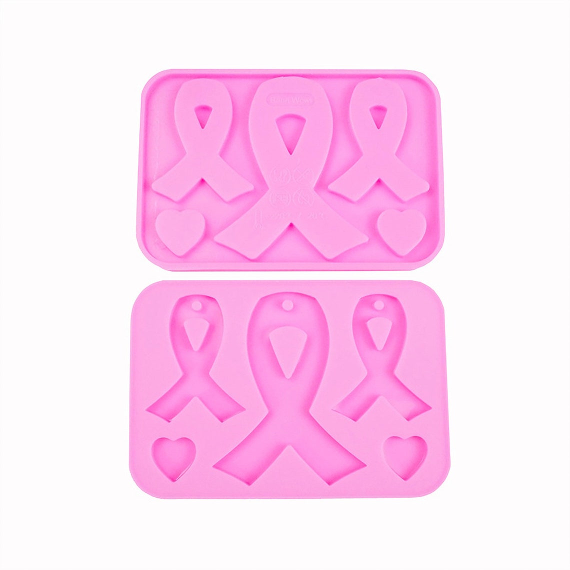 Ribbon Silicone Mold handmade cancer awareness ribbon Etsy