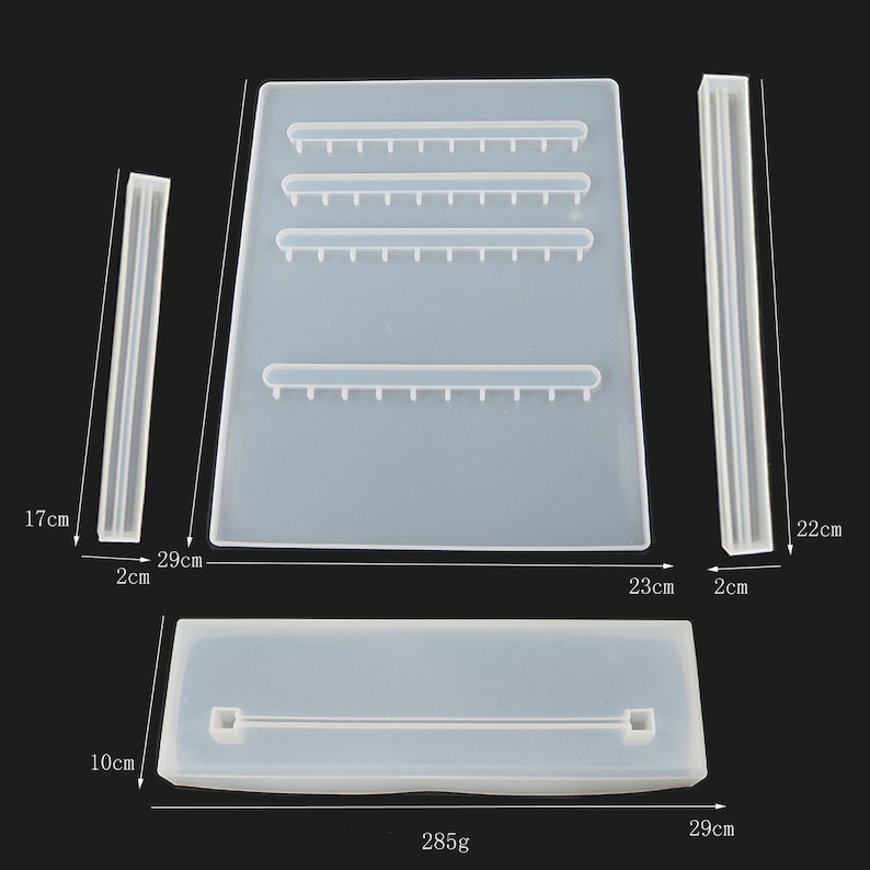 Earring Holder Mold Resin Ring Holder Necklace Jewelry Etsy