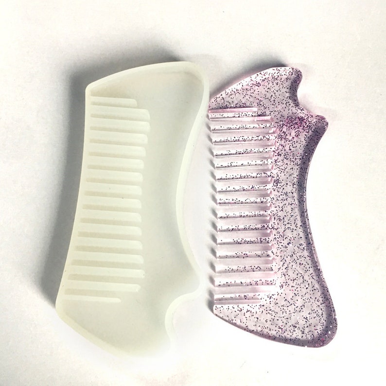 1pcs Comb Resin Mold Comb Mold for Silicone Diy Hair Comb Mold Etsy