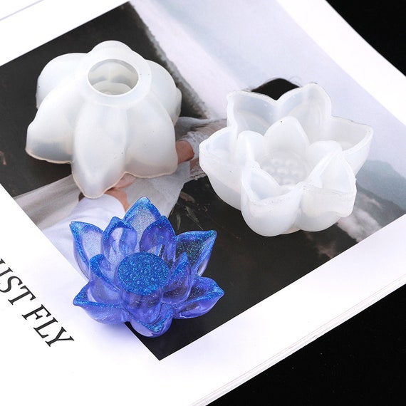 Lotus Silicone Mold-lotus Resin Mold-lotus Flower Mold-crystal 