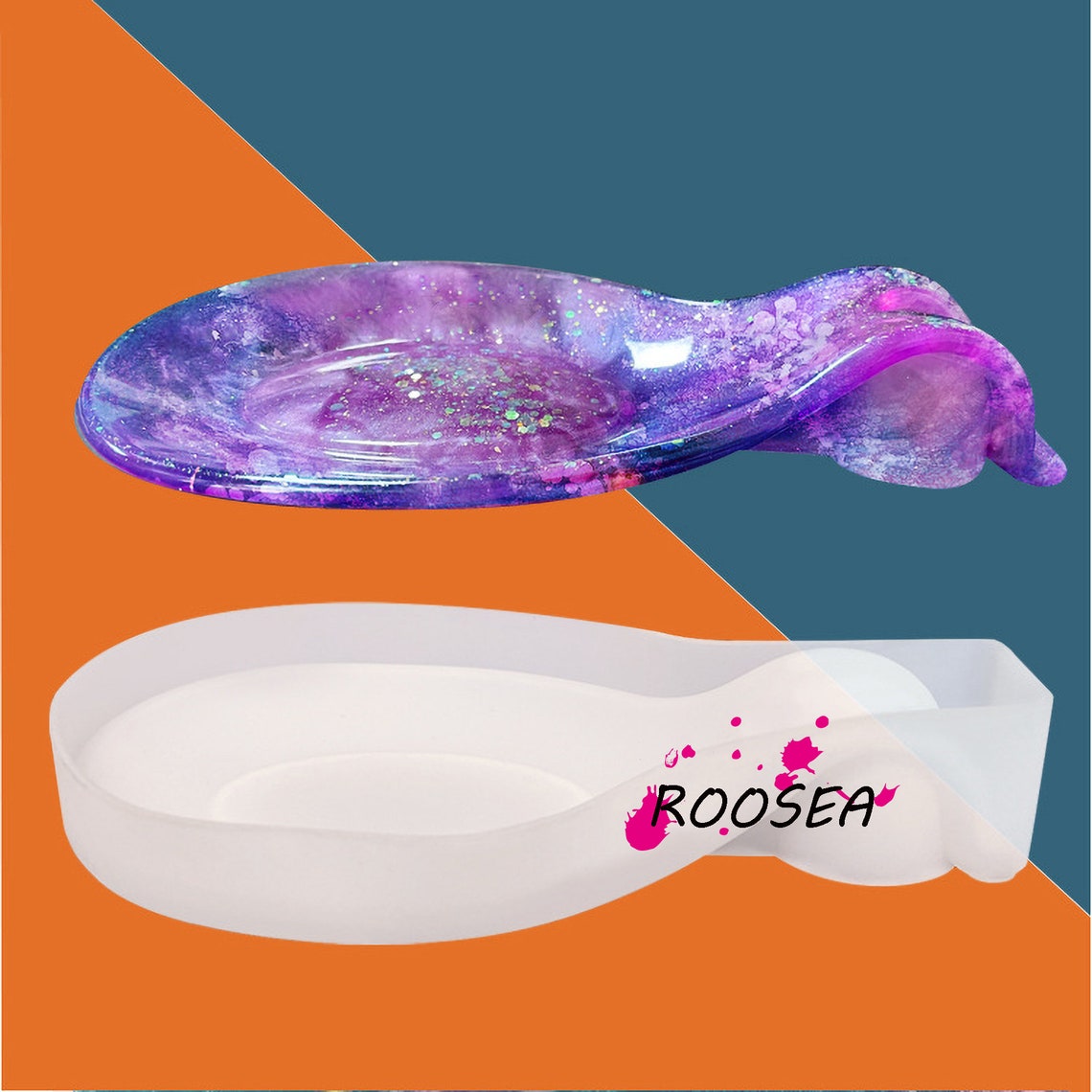 Spoon Holder Mold Jewelry Tray Silicone Molds Spoon Rest Etsy
