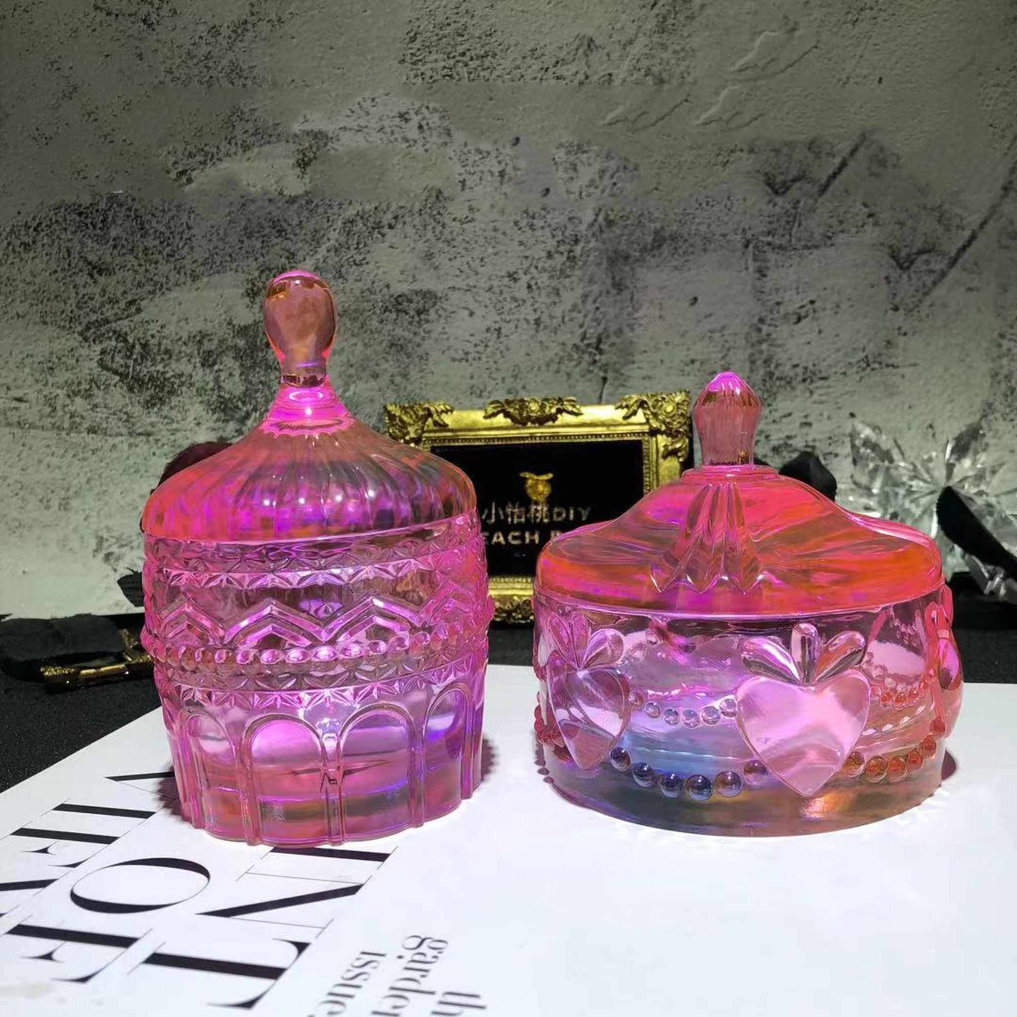 Jewelry Box Resin Mold Trinket Container Box Silicone Mold Etsy