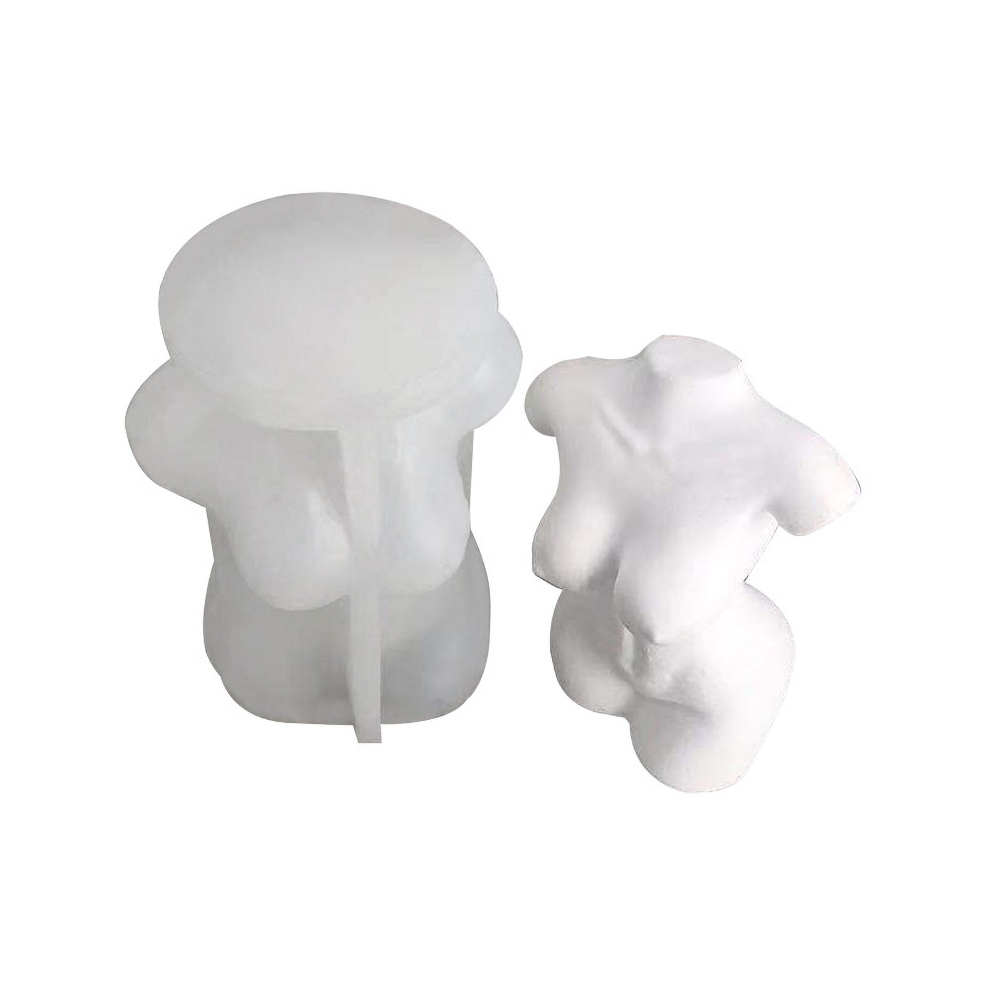 LOVE Torso Slcone Molds Female Male Body Molds Candle Mold Naked