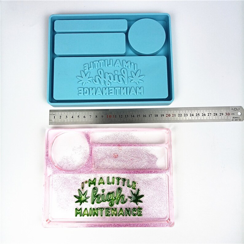 Roll up Tray Mold Resin Rolling Tray Mold Candle Holder Etsy