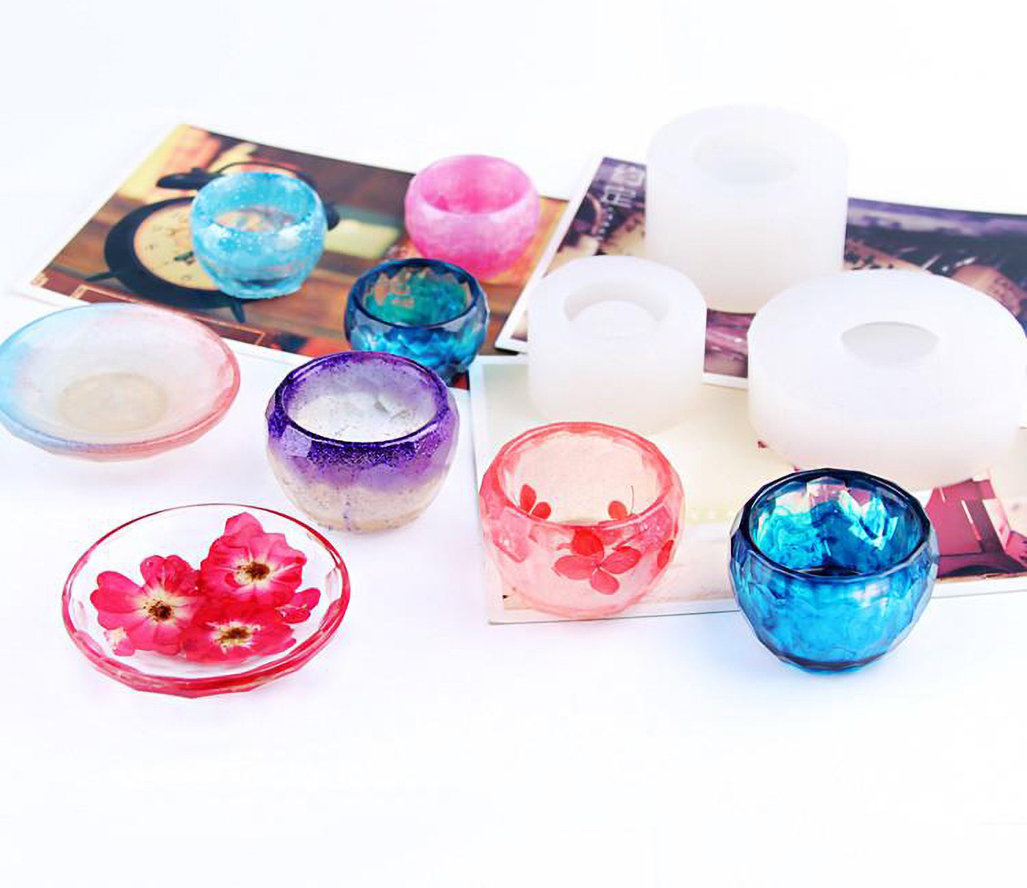 Small Bowl Plate Resin Mold Small Bowl Mold Bowls Mold for Etsy