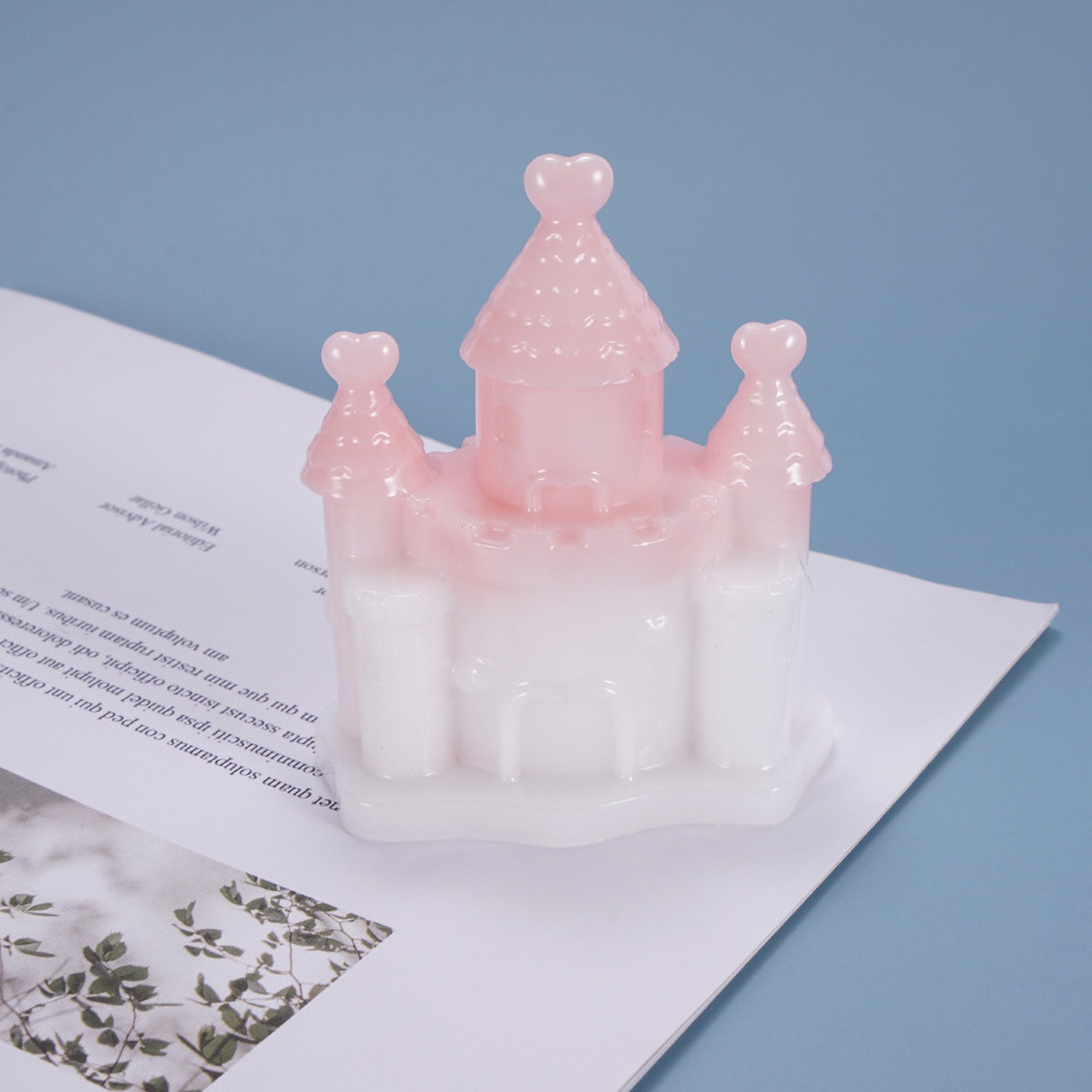 Castle Resin Mold Vintage Disney Castle Molds Silicone Etsy