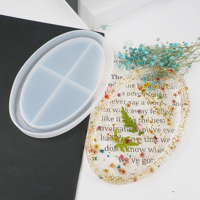 Oval Jewelry Box Mold Resin Soap Dish Silicone Molds Jewelry Etsy