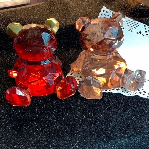 3d Hug Heart Teddy Bear Mold Silicone Epoxy Mold for Resin Epoxy Manual DIY  Craft Tool Supplies 