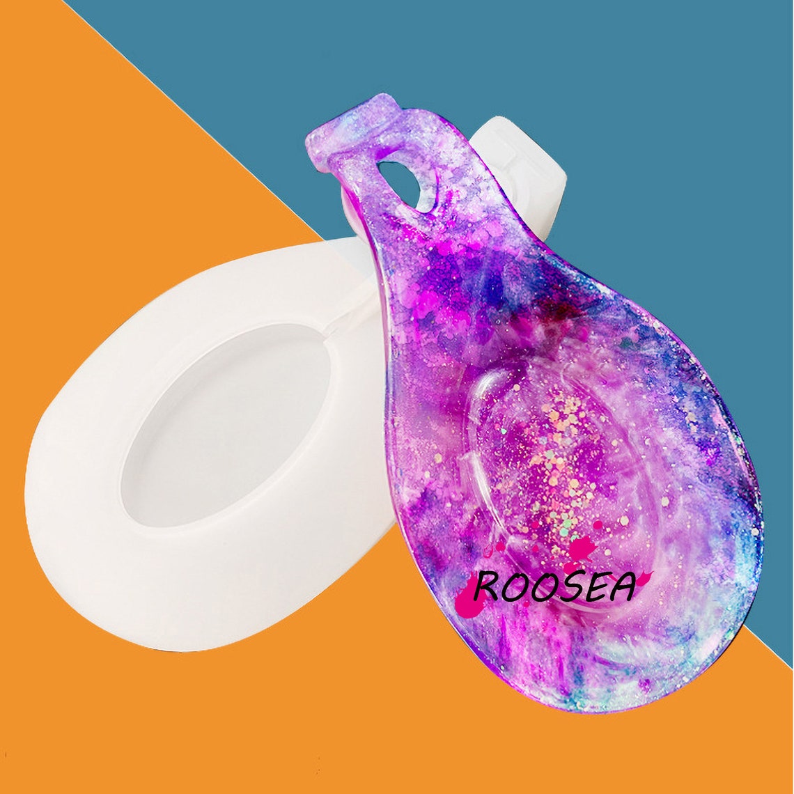 Spoon Holder Mold Jewelry Tray Silicone Molds Spoon Rest Etsy