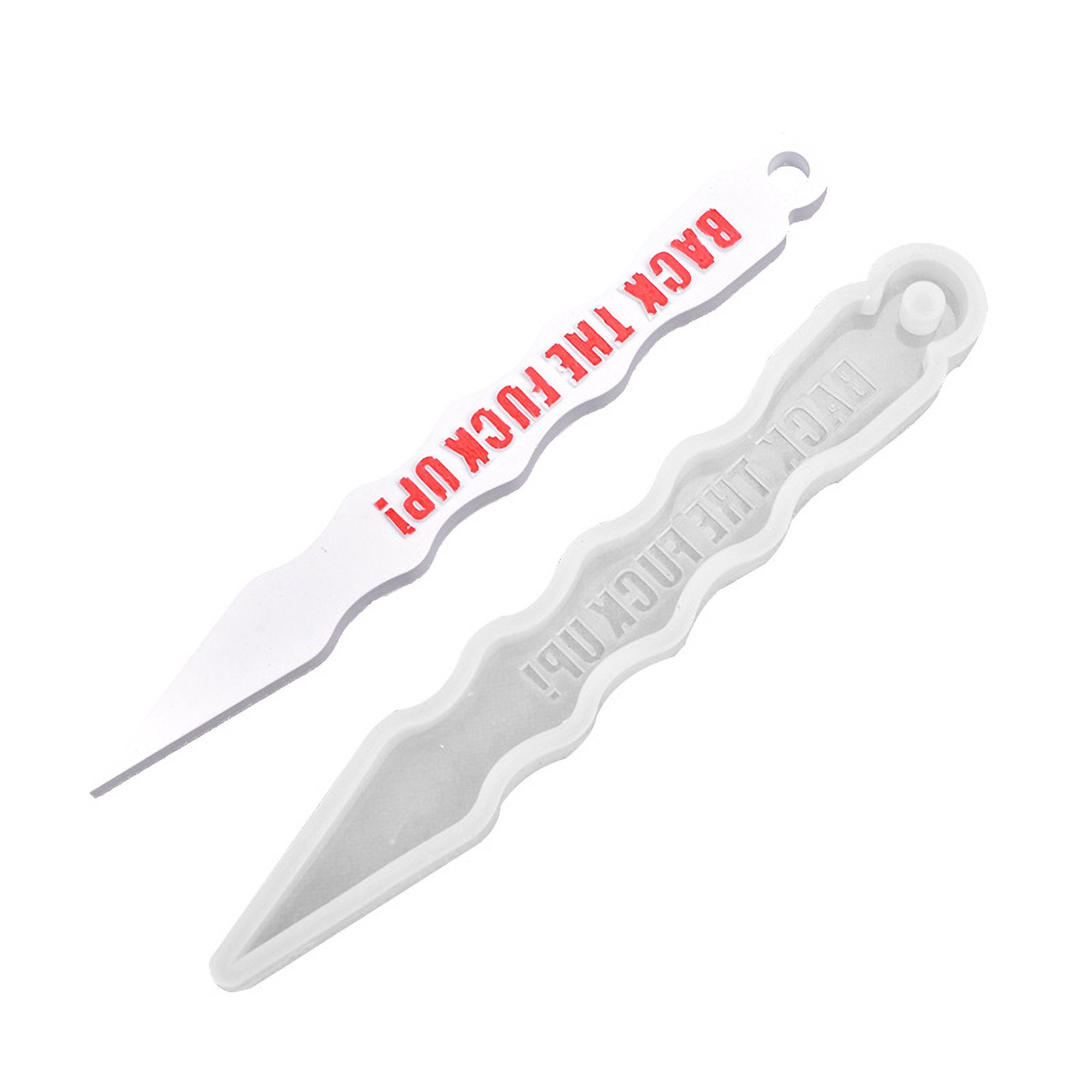 Dagger Resin Mold self defense keychain silicone molds Etsy