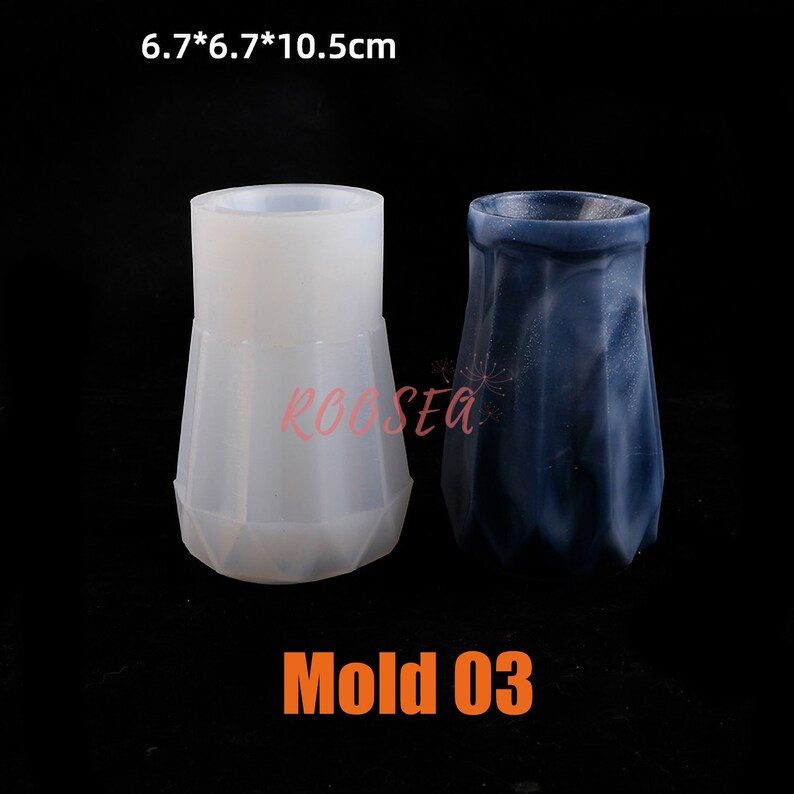 Flower Vase Mold Silicone Mold Vintage Silicone Vase Resin Etsy