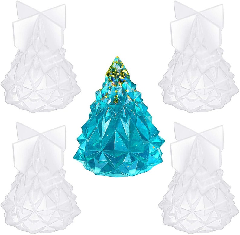 Christmas Tree Resin Mold Christmas Decor Silicone Mold Etsy