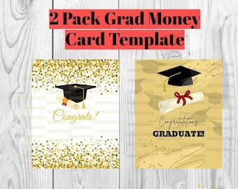 Graduation Money Card | Money Card PNG Bundle| Money Card PNG Designs| Gift Card Holder| Print and Cut| Money Pocket Card | Template