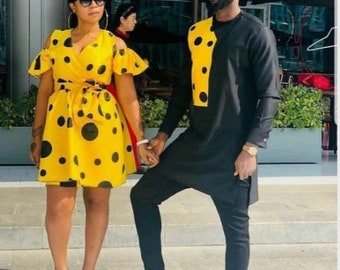 couples african outfit