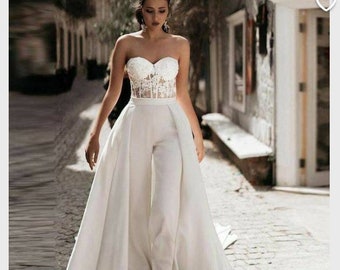 jumpsuit dress wedding