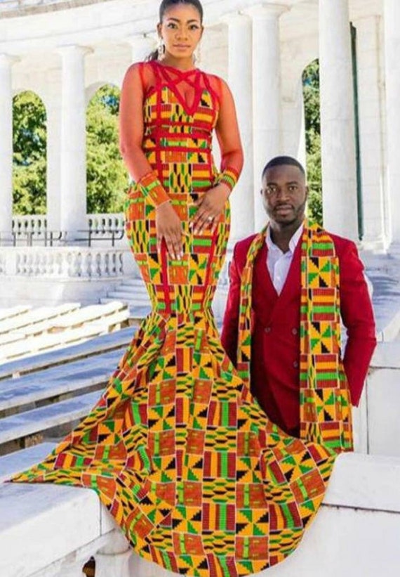 African engagement dresses for couple Outlet