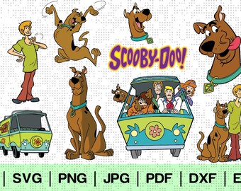 Scooby Doo Svg Etsy