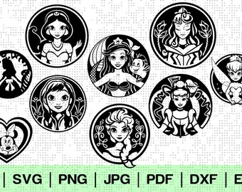 Download Princesses Svg Etsy