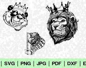 Download Angry Lion Svg Etsy PSD Mockup Templates
