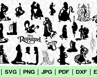 Download Tangled Castle Silhouette